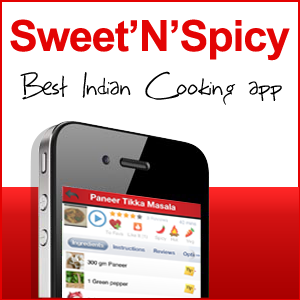 Sweet'N'Spicy Indian recipes app